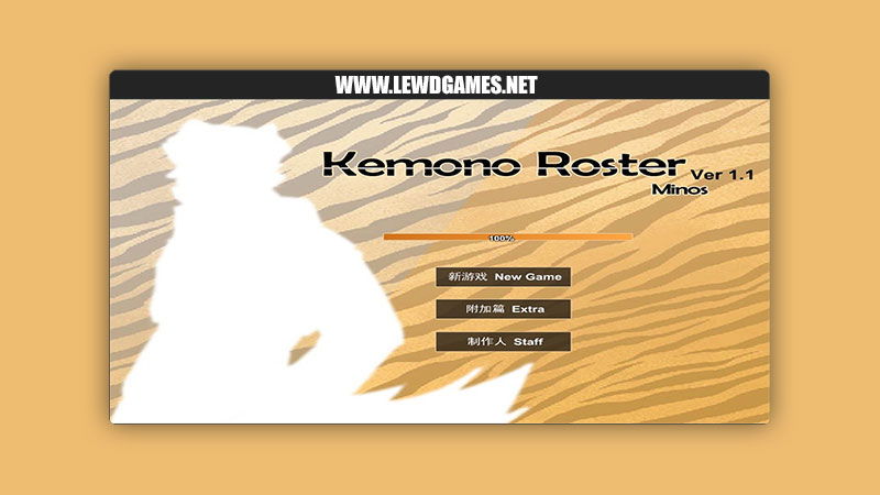 Kemono Roster Minos zoharwolf